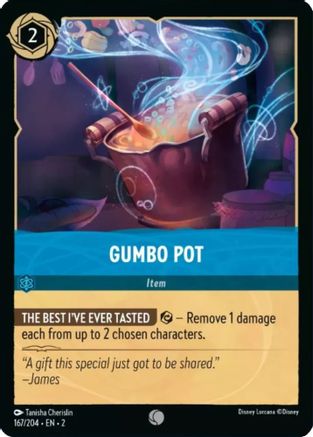 Gumbo Pot (167/204) - Rise of the Floodborn Cold Foil