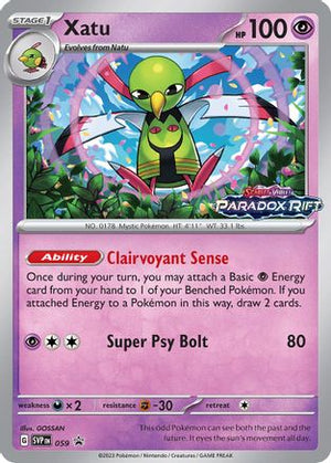 Xatu - 059 59 - SV Scarlet & Violet Promo Cards Holofoil - Poke-Collect