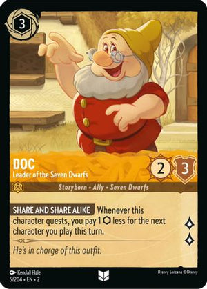 Doc - Leader of the Seven Dwarfs (5/204) - Rise of the Floodborn