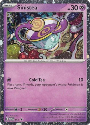 Sinistea - 062 62 - SV Scarlet & Violet Promo Cards Holofoil - Poke-Collect
