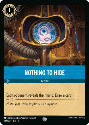 Nothing to Hide (165/204) - Rise of the Floodborn Cold Foil