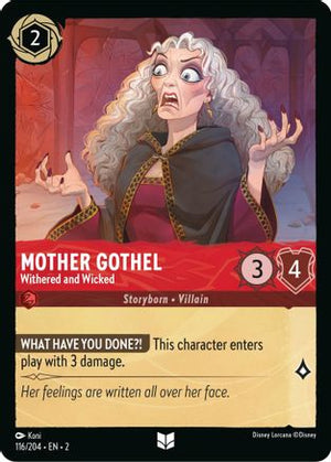 Mother Gothel - Withered and Wicked (116/204) - Rise of the Floodborn