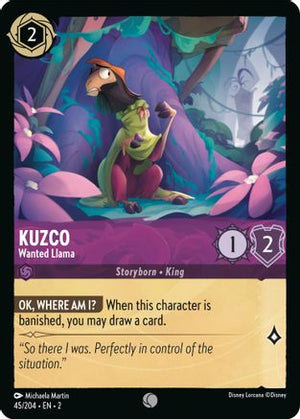 Kuzco - Wanted Llama (45/204) - Rise of the Floodborn