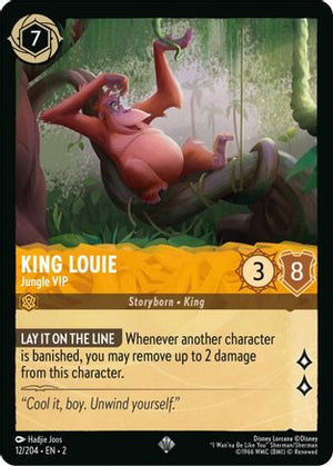 King Louie - Jungle VIP (12/204) - Rise of the Floodborn Cold Foil