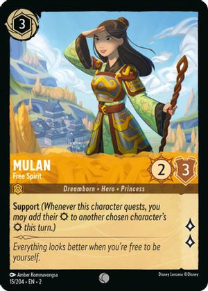 Mulan - Free Spirit (15/204) - Rise of the Floodborn