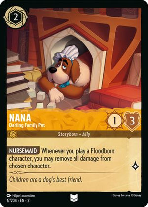 Nana - Darling Family Pet (17/204) - Rise of the Floodborn Cold Foil