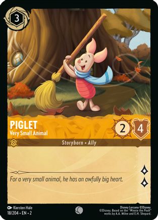 Piglet - Very Small Animal (18/204) - Rise of the Floodborn