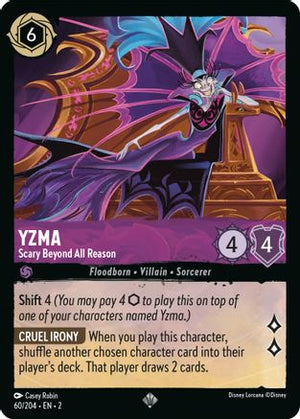 Yzma - Scary Beyond All Reason (60/204) - Rise of the Floodborn Cold Foil