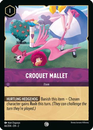 Croquet Mallet (66/204) - Rise of the Floodborn Cold Foil