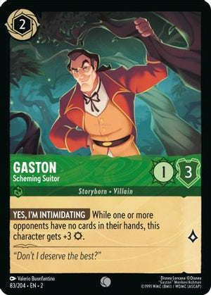 Gaston - Scheming Suitor (83/204) - Rise of the Floodborn