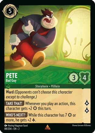 Pete - Bad Guy (88/204) - Rise of the Floodborn Cold Foil