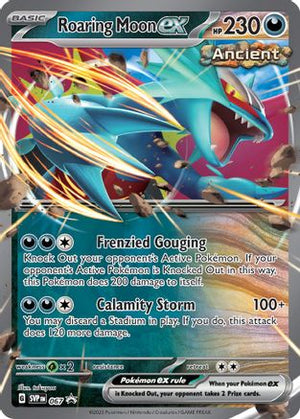 Roaring Moon ex - 067 67 - SV Scarlet & Violet Promo Cards Holofoil