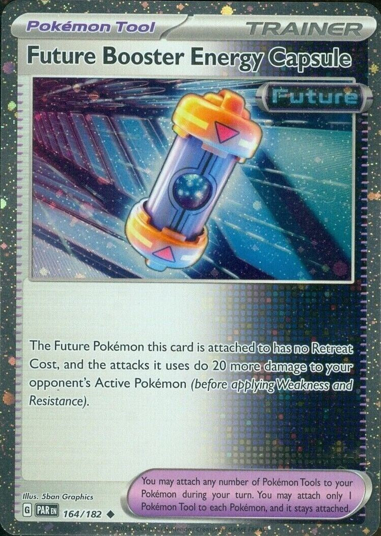Future Booster Energy Capsule (164/182) (Cosmos Holo) [Scarlet & Violet: Paradox Rift] - Poke-Collect