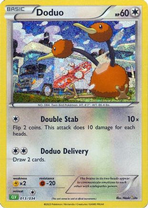 Doduo 13 - Trading Card Game Classic Holofoil - Poke-Collect