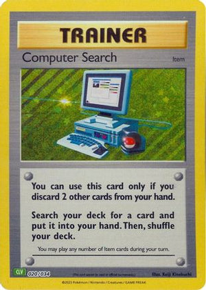 Computer Search (CLV) 20 - Trading Card Game Classic Holofoil - Poke-Collect