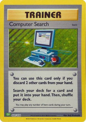 Computer Search (CLV) 20 - Trading Card Game Classic Holofoil