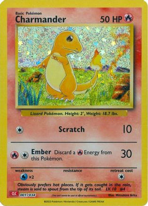 Charmander 1 - Trading Card Game Classic Holofoil