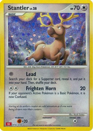 Stantler 16 - Trading Card Game Classic Holofoil - Poke-Collect