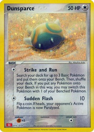 Dunsparce 15 - Trading Card Game Classic Holofoil - Poke-Collect