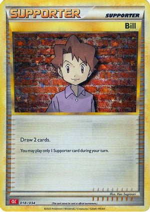 Bill (CLC) 18 - Trading Card Game Classic Holofoil - Poke-Collect
