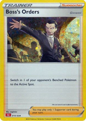 Boss's Orders (CLC) 19 - Trading Card Game Classic Holofoil - Poke-Collect