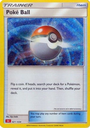 Poke Ball (CLC) 21 - Trading Card Game Classic Holofoil - Poke-Collect