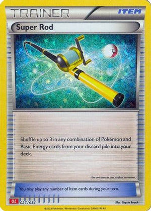Super Rod (CLC) 27 - Trading Card Game Classic Holofoil - Poke-Collect