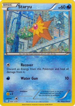 Staryu 4 - Trading Card Game Classic Holofoil - Poke-Collect