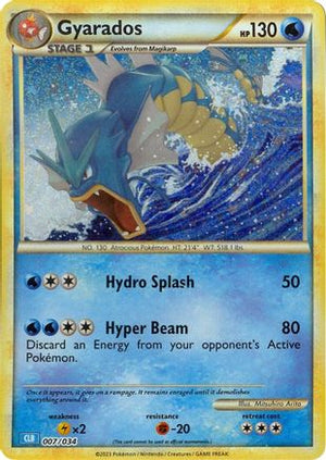 Gyarados 7 - Trading Card Game Classic Holofoil - Poke-Collect