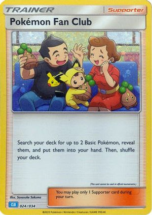 Pokemon Fan Club (CLB) 24 - Trading Card Game Classic Holofoil - Poke-Collect
