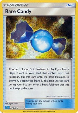 Rare Candy (CLB) 26 - Trading Card Game Classic Holofoil - Poke-Collect