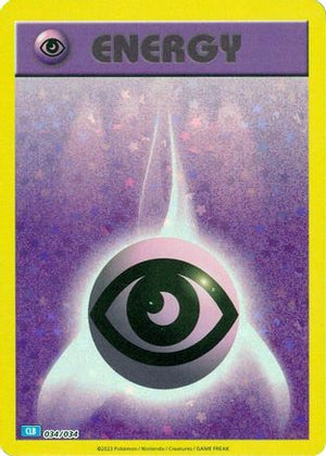 Basic Psychic Energy 34 - Trading Card Game Classic - Poke-Collect