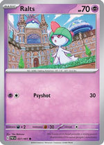 Ralts - 027/091 27 - SV Paldean Fates Reverse Holofoil - Poke-Collect