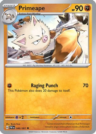 Primeape - 046/091 46 - SV Paldean Fates - Poke-Collect