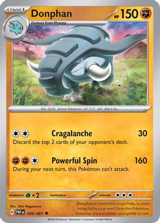 Donphan 49 - SV Paldean Fates - Poke-Collect