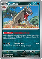 Mabosstiff 63 - SV Paldean Fates Reverse Holofoil - Poke-Collect