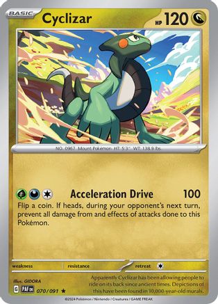 Cyclizar - 070/091 70 - SV Paldean Fates Holofoil - Poke-Collect
