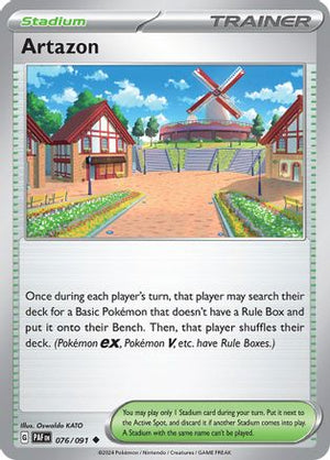 Artazon 76 - SV Paldean Fates Reverse Holofoil - Poke-Collect