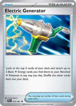 Electric Generator 79 - SV Paldean Fates Reverse Holofoil - Poke-Collect