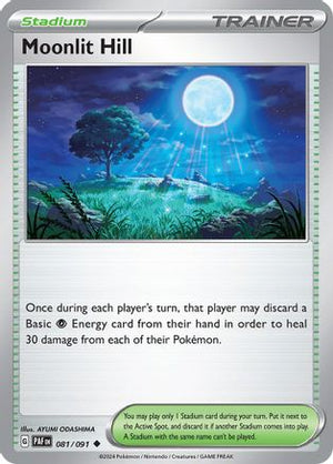 Moonlit Hill 81 - SV Paldean Fates Reverse Holofoil - Poke-Collect