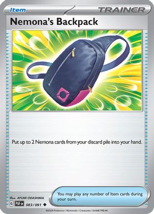 Nemona's Backpack 83 - SV Paldean Fates - Poke-Collect