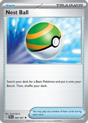 Nest Ball 84 - SV Paldean Fates Reverse Holofoil - Poke-Collect