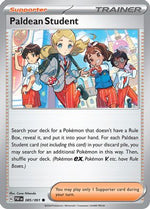 Paldean Student - 085/091 85 - SV Paldean Fates Reverse Holofoil - Poke-Collect