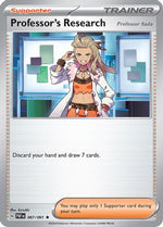 Professor's Research - 087/091 87 - SV Paldean Fates Holofoil - Poke-Collect