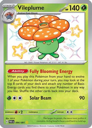 Vileplume 94 - SV Paldean Fates Holofoil - Poke-Collect
