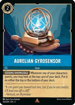 Aurelian Gyrosensor (163/204) - Into the Inklands Cold Foil