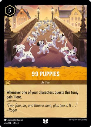 99 Puppies (24/204) - Into the Inklands - Poke-Collect