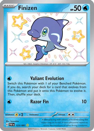 Finizen 123 - SV Paldean Fates Holofoil - Poke-Collect