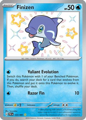 Finizen 123 - SV Paldean Fates Holofoil - Poke-Collect
