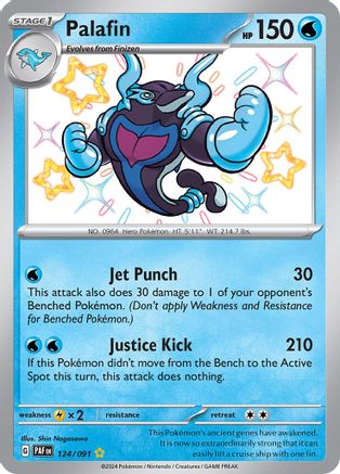 Palafin 124 - SV Paldean Fates Holofoil - Poke-Collect
